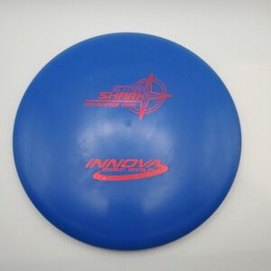 Innova Disc Golf Star Shark  Blue Red Foil Stamp Mid-Range Disc 176.5g